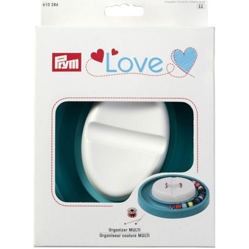 Organiser-bobbin-ring-magnetic-pin-cushion-with-storage-box-for-pins-Prym-Love-610286