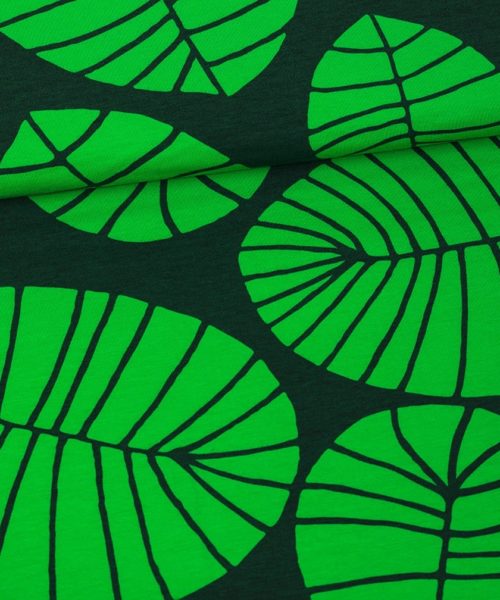 PaaPii EkoTrikå Tråkåtyg Banana Leaf Green-Dark Green