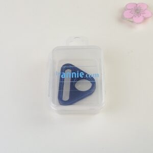 BY ANNIE Triangelring 38 mm Svart