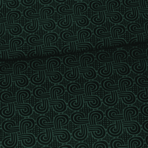 PaaPii eko jersey looped_square_organic_jersey_dark_green_black