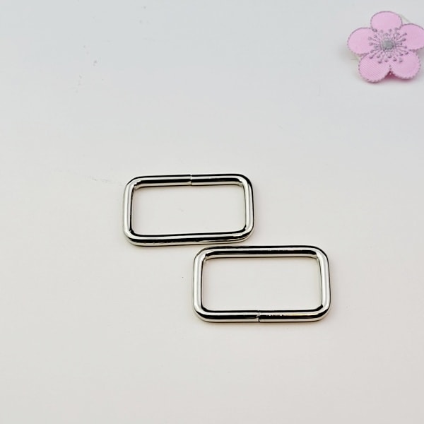 Spänne 38 mm Silver