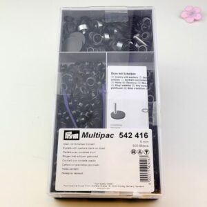 542416 Prym multipac öljetter 5 mm svart