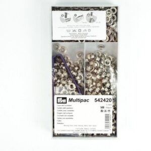 542420 Prym Multipac Öljetter 5 mm Silver