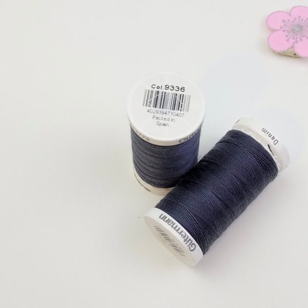 Gutermann Denim Gråblå 9336