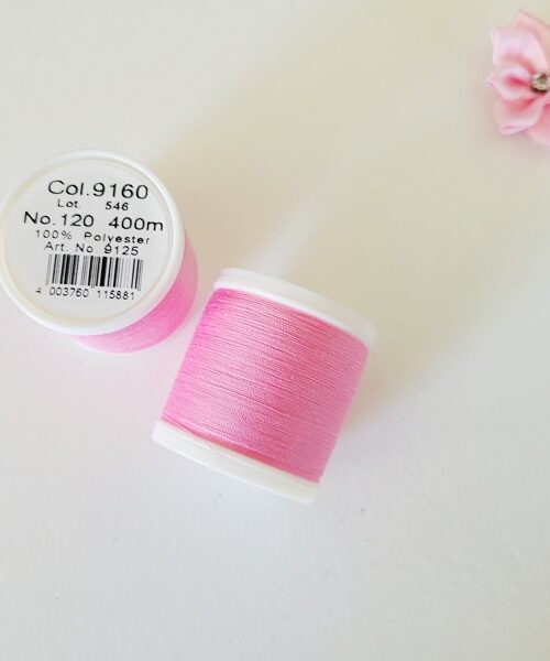 Tråd Madeira 400m pink 9160