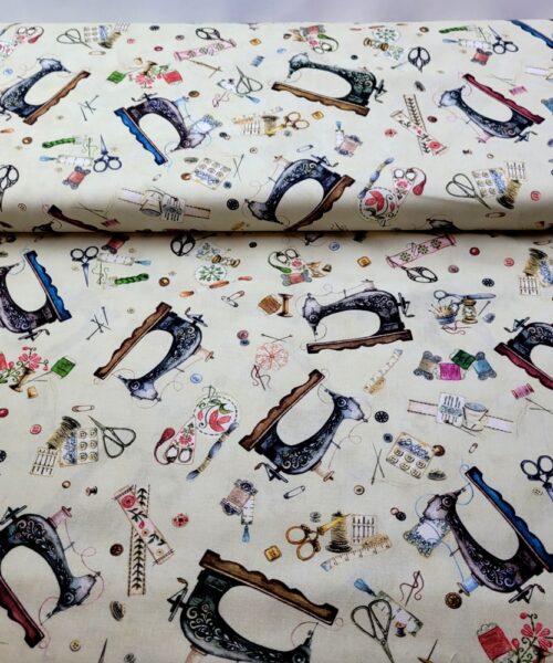 Robert Kaufman 22702-83 Make it sew