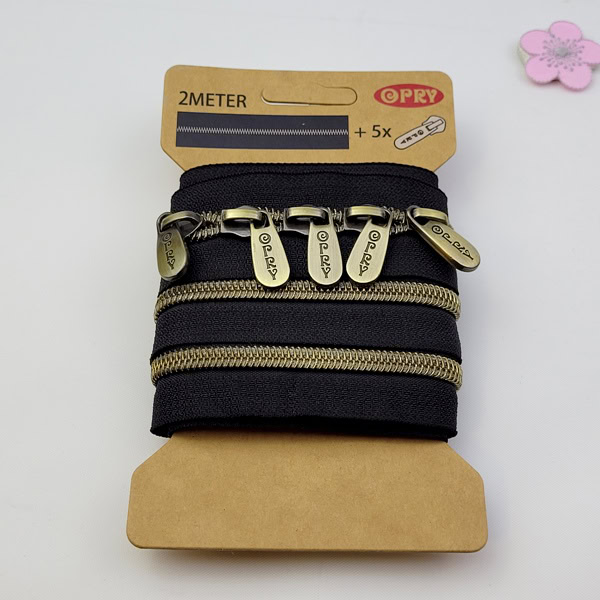 Opry dragkedja Bronze