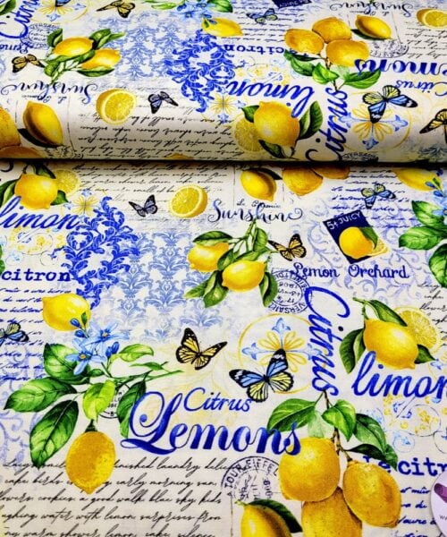 Timeless Treasure 3441-cre Limoncello