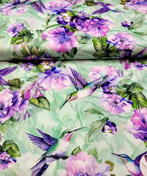 Timeless Treasure 3500-sage garden delight