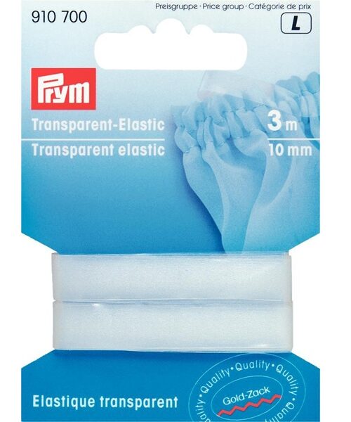 Prym 910700 Framilonband Siliconband 10 mm Förp 3 meter
