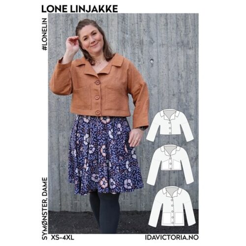 Mönster Lone Linjakke fr IdaVictoria