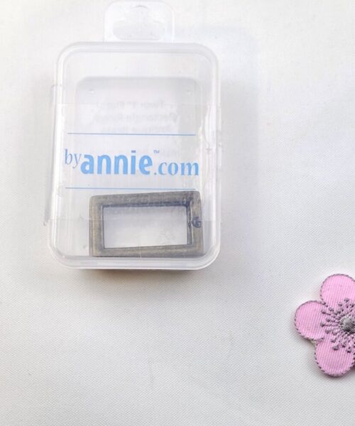 HAR1-RR-AB BY ANNIE Rektangel Ring Flat 25 mm Antik Mässing