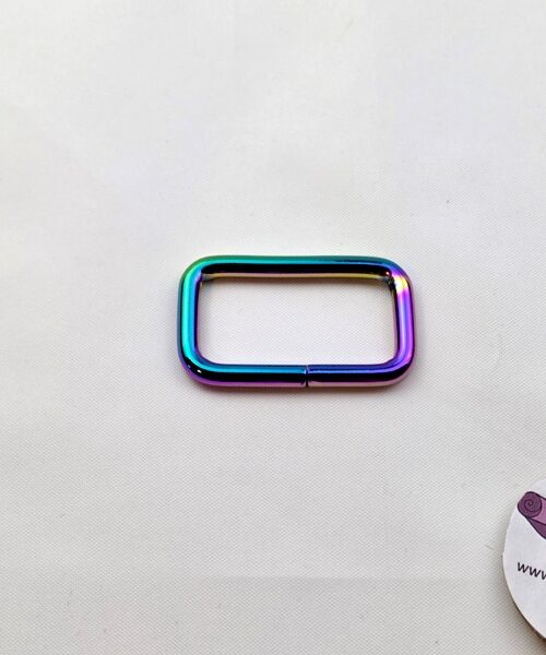 A-38 Regnbåge Spänne för väskrem