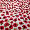 CD3808 Bomullstyg Poppy Cream