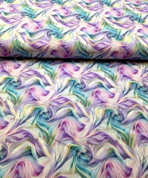 CD3896 Bomullstyg Dragonfly Mist Soft Satin Texture