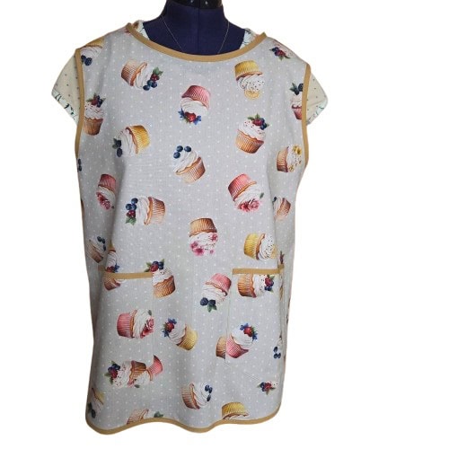 Förkläde Linnelook Cupcake fram