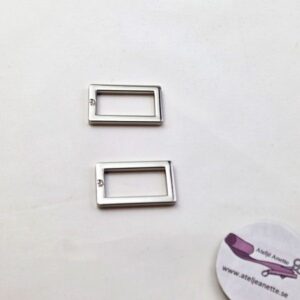 HAR1-RR-N BY ANNIE Rektangel Ring Flat 25 mm Nickel